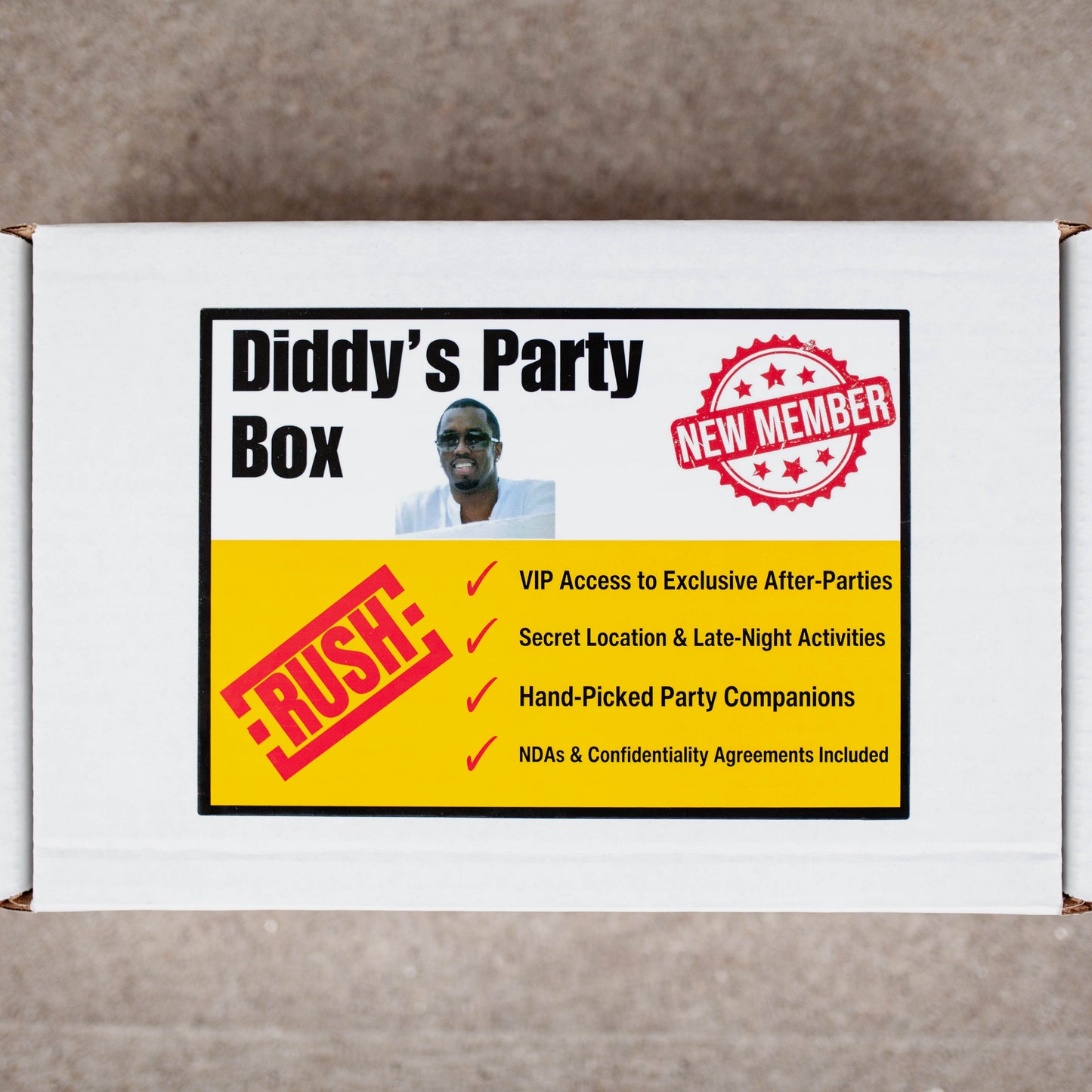 Diddy’s Party Box Prank