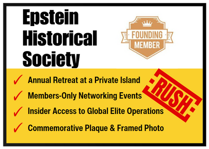 Epstein Historical Society Prank