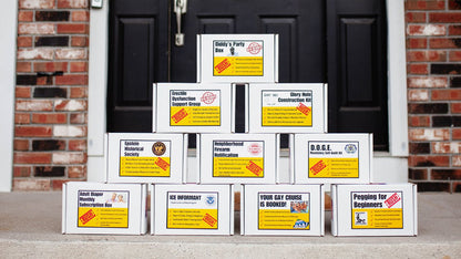 Prank Your Friends & Family - Practical Joke Delivery Boxes